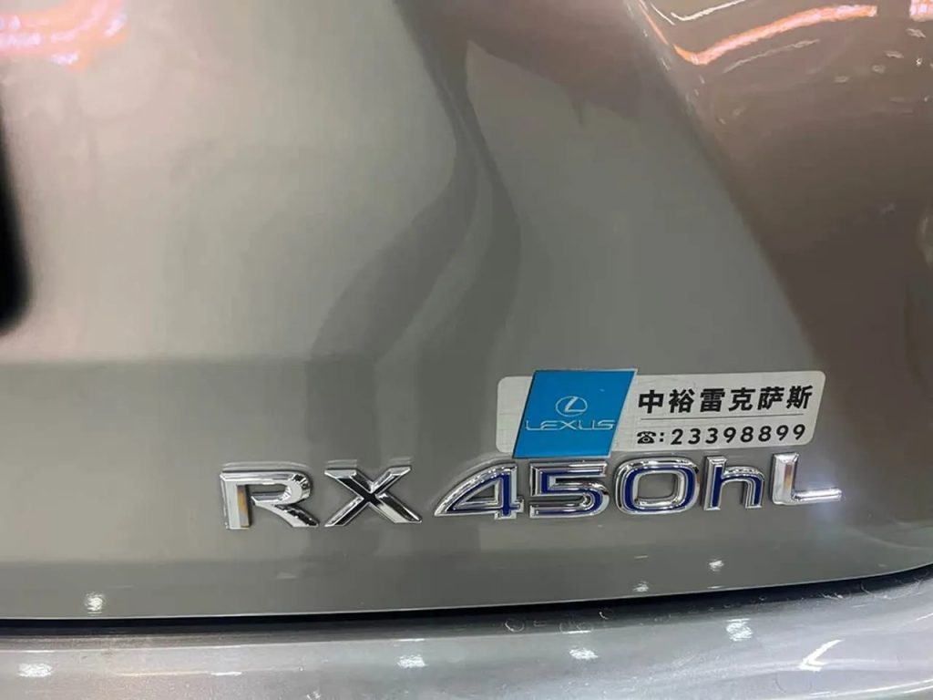Lexus RX 2020 450hL AWDEleganceEdition7-Seat China 6